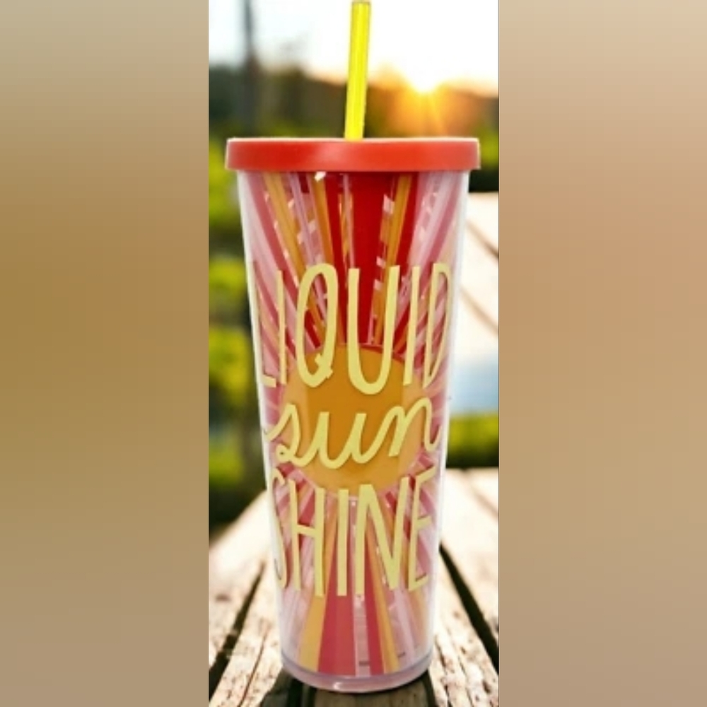 Starbucks Venti “Liquid Sunshine” Cold Cup 🥤